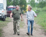 фото со съемок фильма Враг