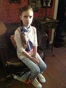 Ефросиния Кушнир на съемках фильма 