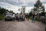 фото со съемок фильма Лес