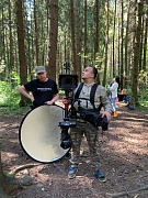 на съемках фильма По грибы