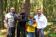 Фото со съемок фильма Мой папа - медведь 2