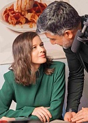 на съемках фильма Идеально несовместимы