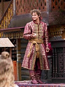 на съемках фильма Царевна Несмеяна