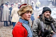 на съемках фильма Красный призрак 1812