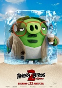 характер-постер фильма Angry Birds 2 в кино