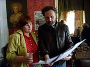 Арсен Готлиб и Ирина Волкова на съемочной площадке фильма 