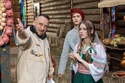 на съемках фильма Царевна-лягушка 3