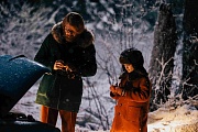 фото со съемок фильма Зима в Простоквашино