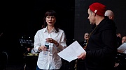 Нонна Гришаева и Дмитрии Губарев на съемках фильма Про мою маму и про меня