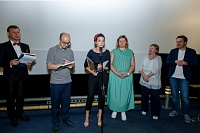 Церемония закрытия 12 фестиваля "Висла", актриса Мария Дембска, Гран-при, фильм «Тихая ночь» Пётра Домалевского 