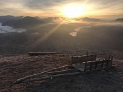 на съёмках фильма Пальмира